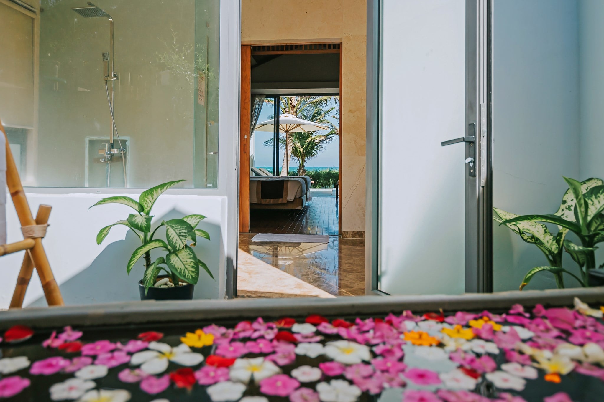2-Bedroom Beach Front Bungalow - bathroom image 8